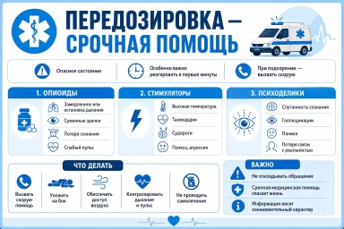 Помощь при передозировке в Фрязино