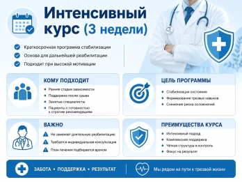 Реабилитация за 21 день в Фрязино
